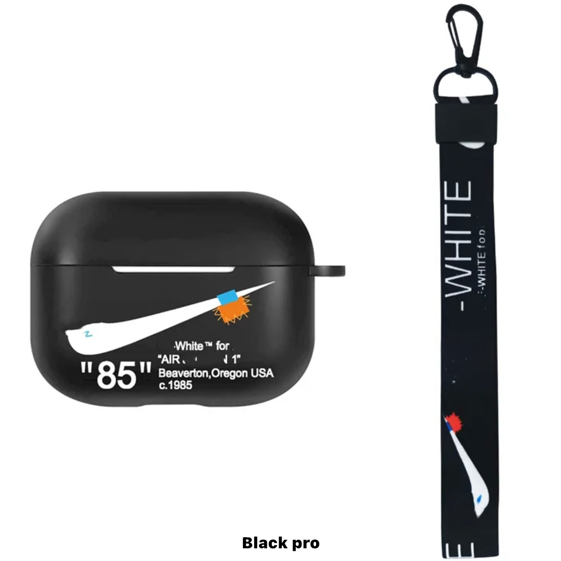 OW Black Airpods Pro Case