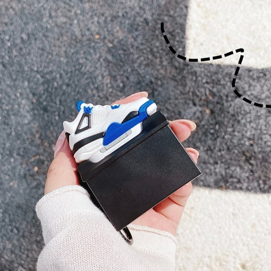 Blue Sneaker Airpods Case