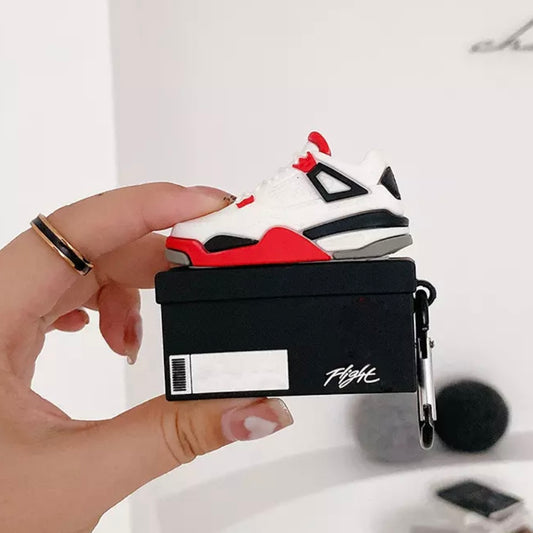 Red Sneaker Airpods Case