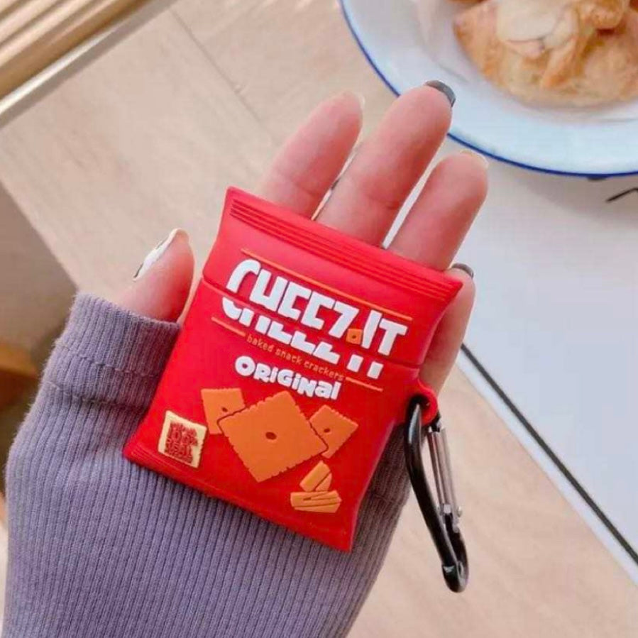 Cheese Cracker Airpods Case